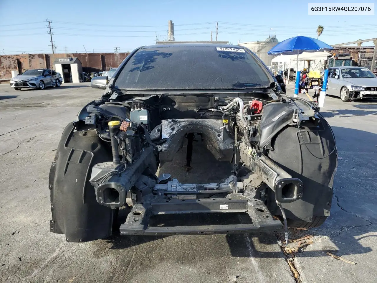 2016 Chevrolet Ss VIN: 6G3F15RW4GL207076 Lot: 60496295