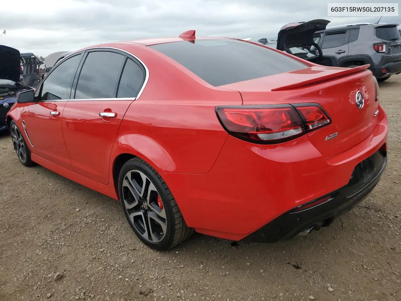 2016 Chevrolet Ss VIN: 6G3F15RW5GL207135 Lot: 65091575