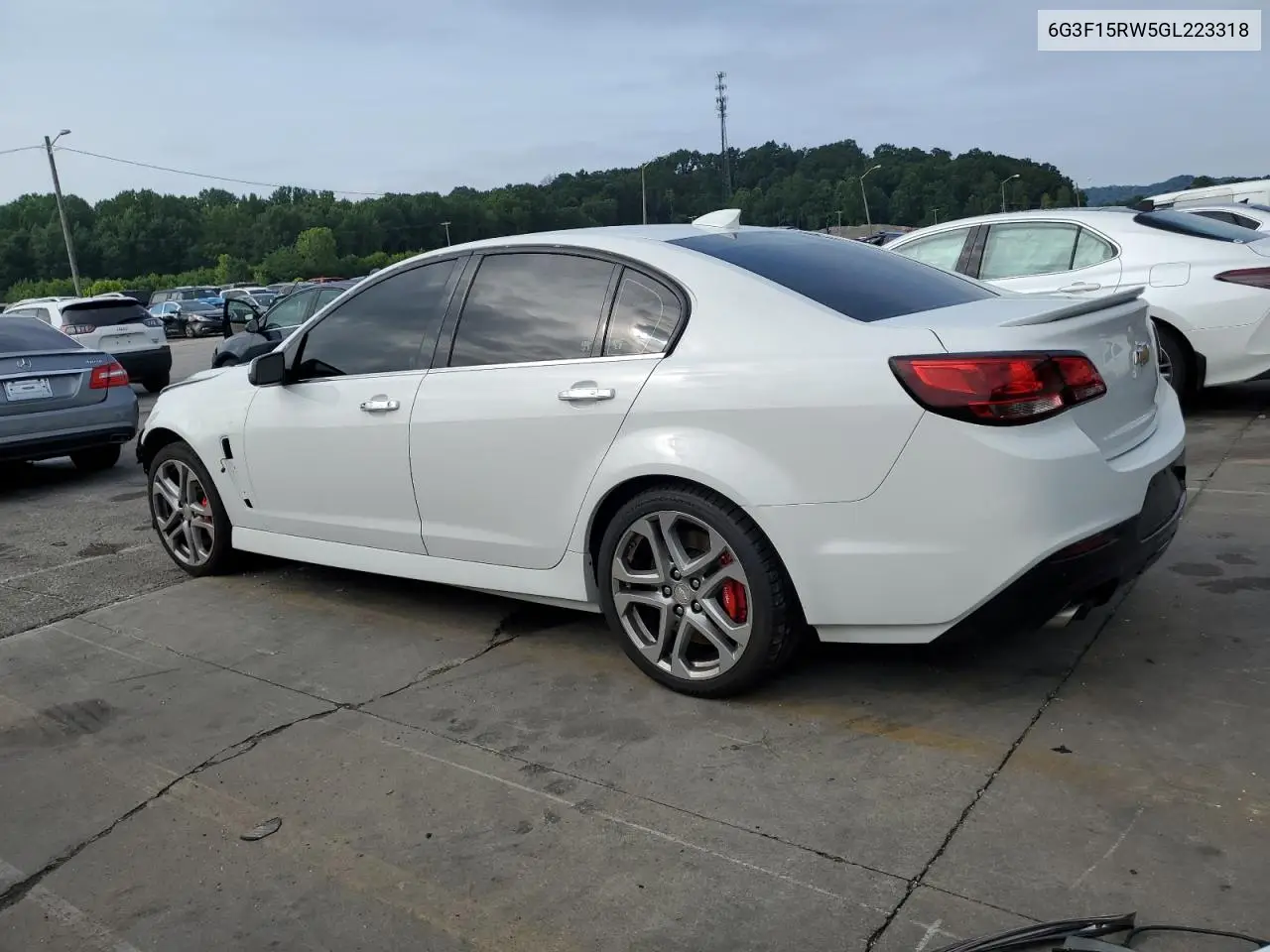 2016 Chevrolet Ss VIN: 6G3F15RW5GL223318 Lot: 65787645