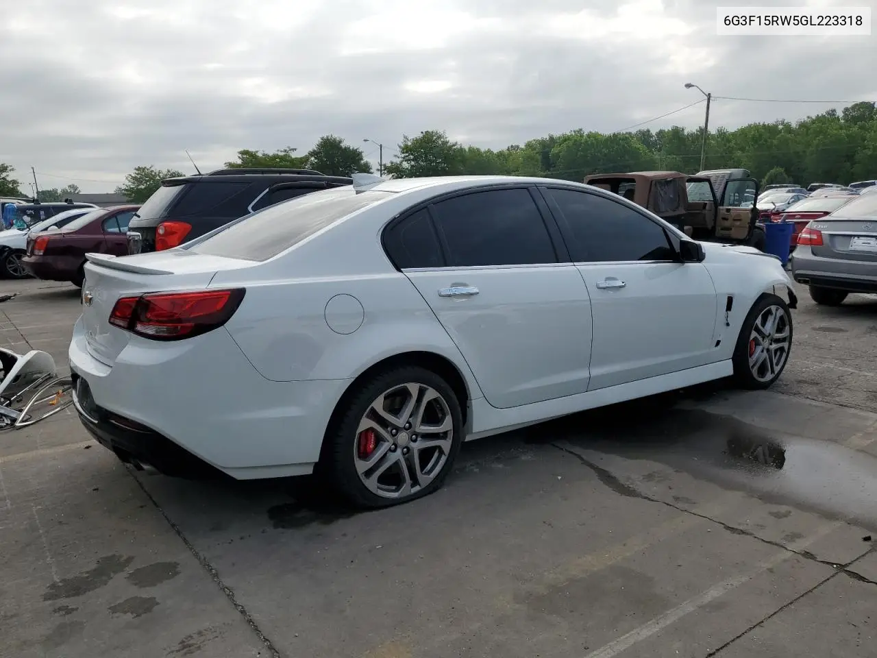 2016 Chevrolet Ss VIN: 6G3F15RW5GL223318 Lot: 65787645