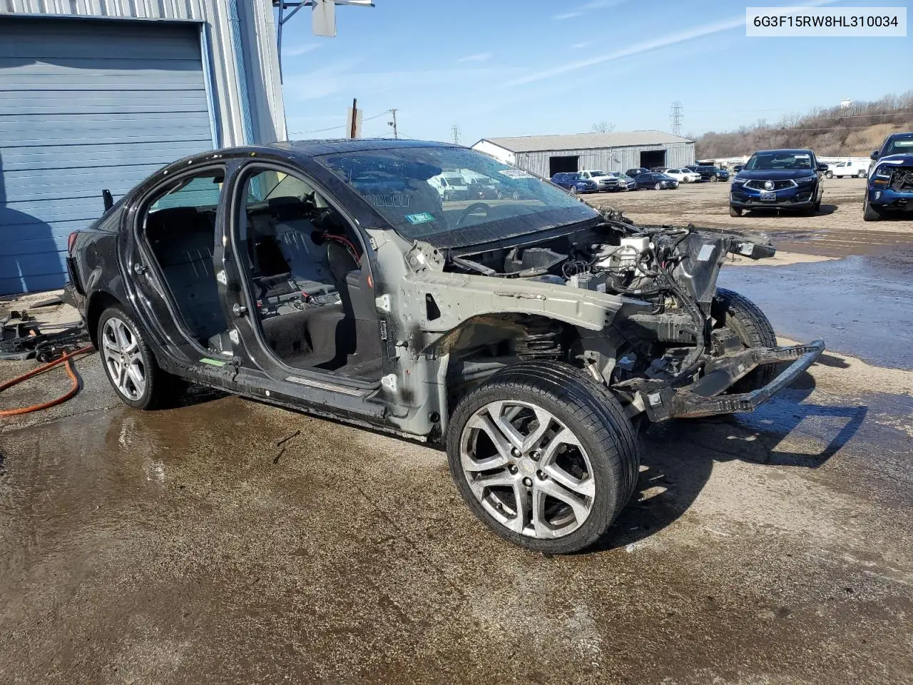 2017 Chevrolet Ss VIN: 6G3F15RW8HL310034 Lot: 44733545