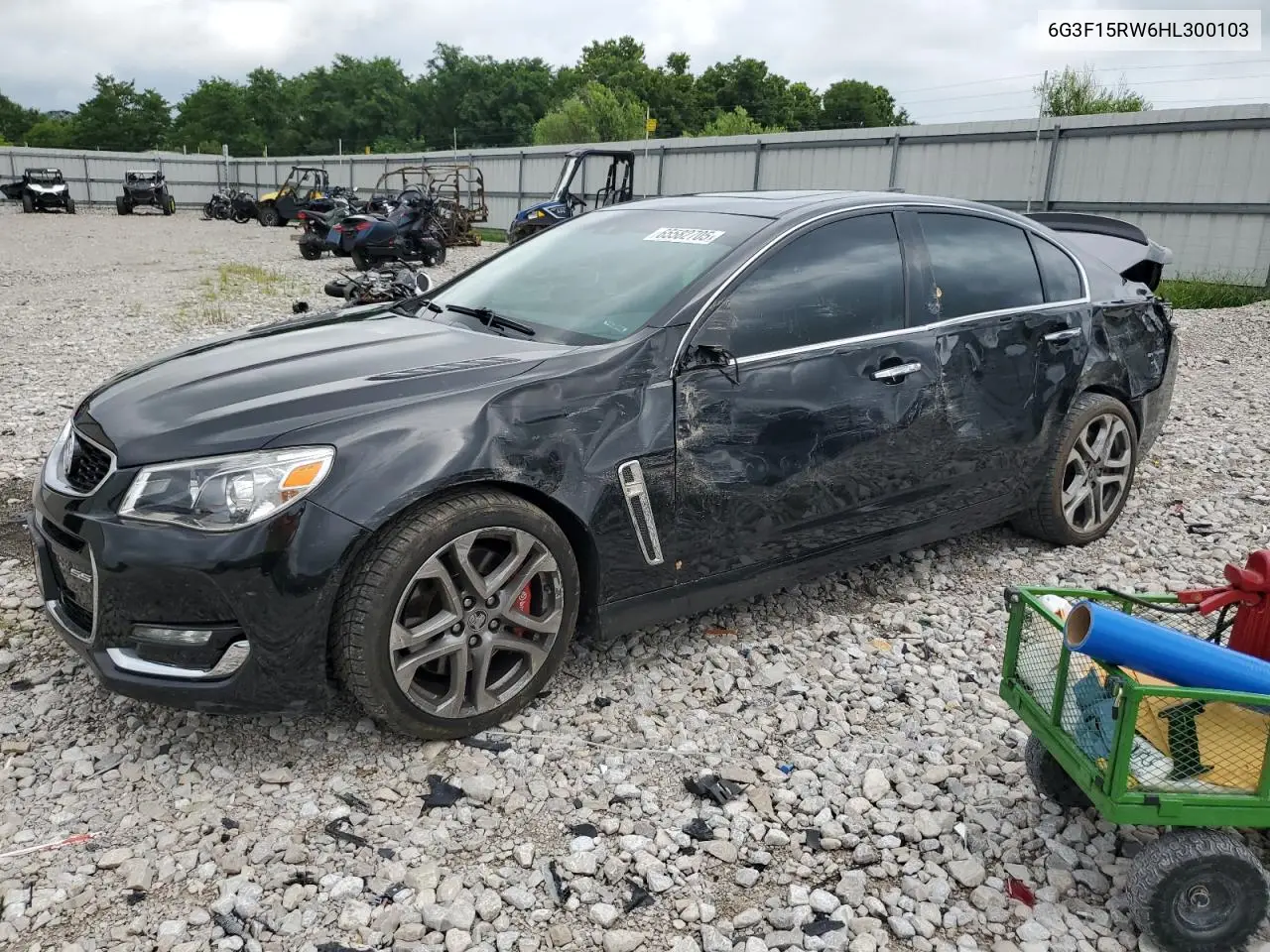 2017 Chevrolet Ss VIN: 6G3F15RW6HL300103 Lot: 65582705