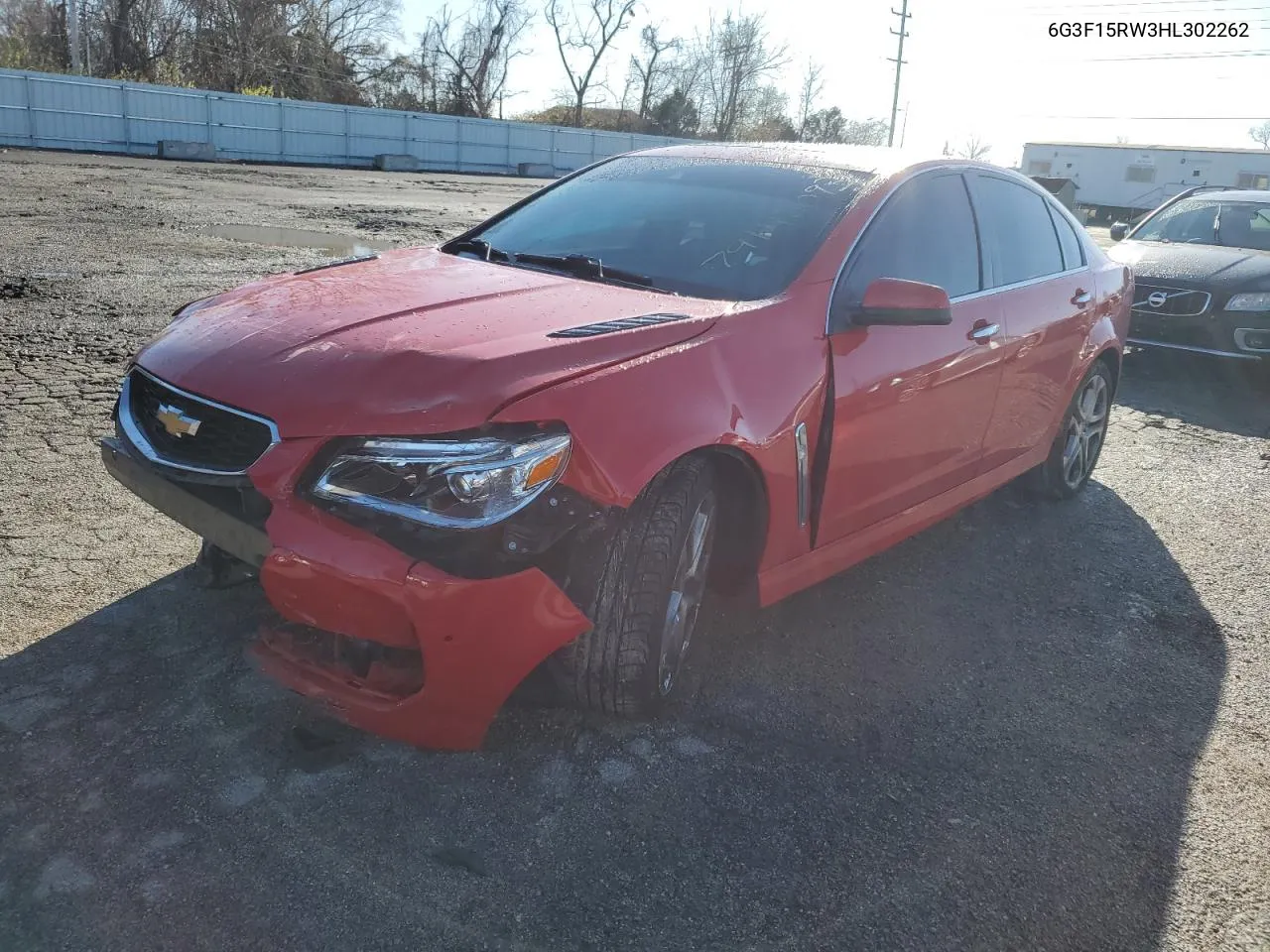 2017 Chevrolet Ss VIN: 6G3F15RW3HL302262 Lot: 50358645