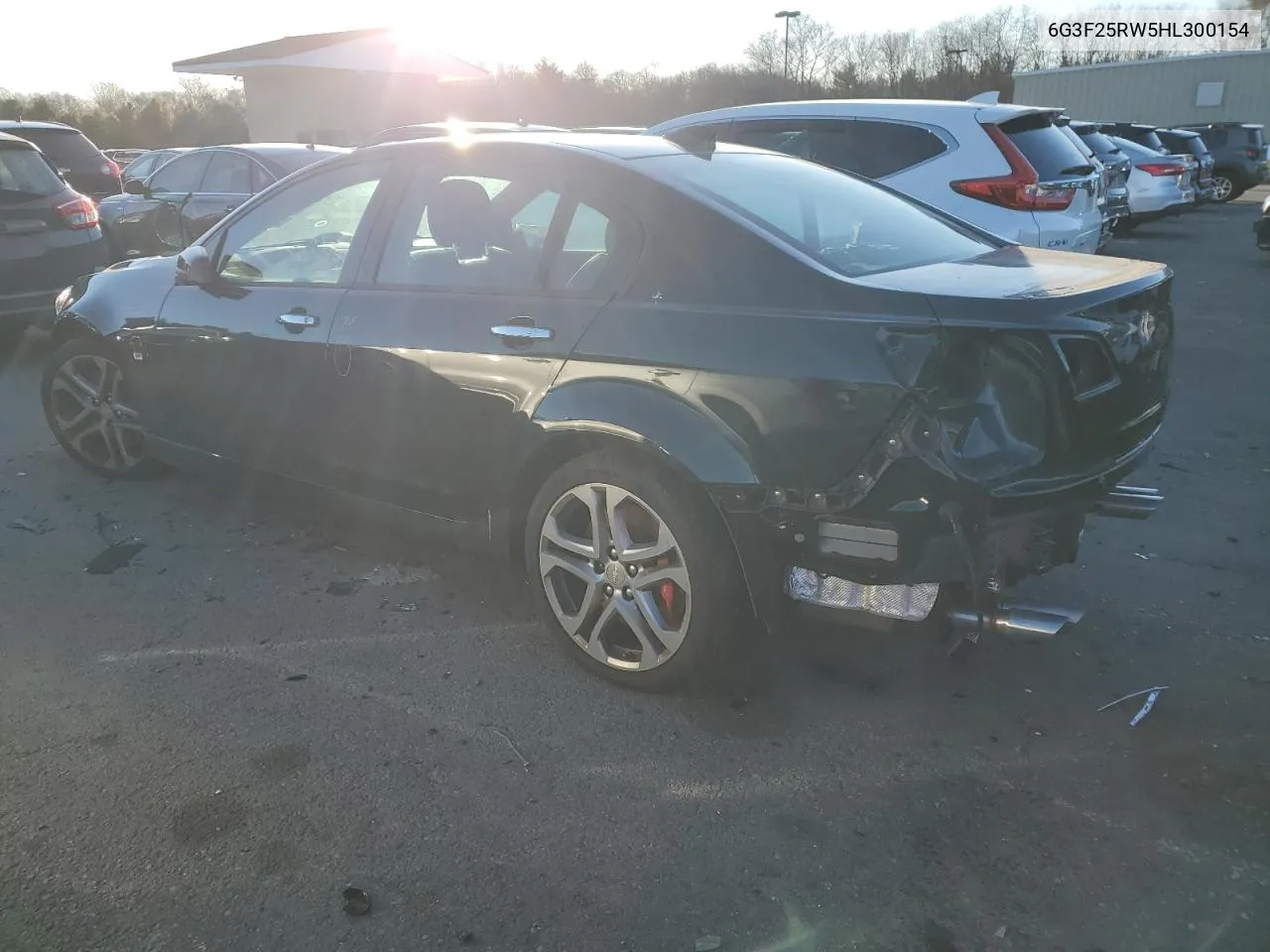 2017 Chevrolet Ss VIN: 6G3F25RW5HL300154 Lot: 86152624