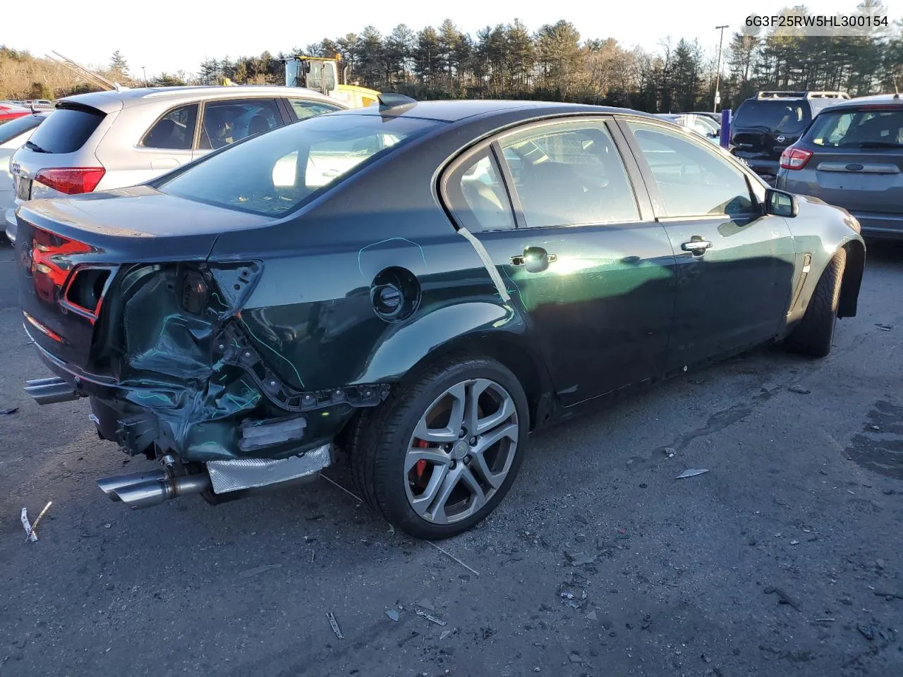 2017 Chevrolet Ss VIN: 6G3F25RW5HL300154 Lot: 86152624
