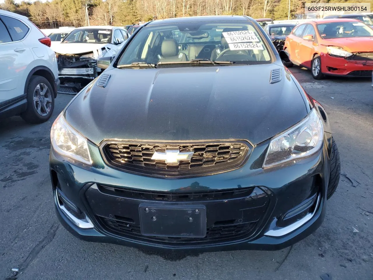 2017 Chevrolet Ss VIN: 6G3F25RW5HL300154 Lot: 86152624