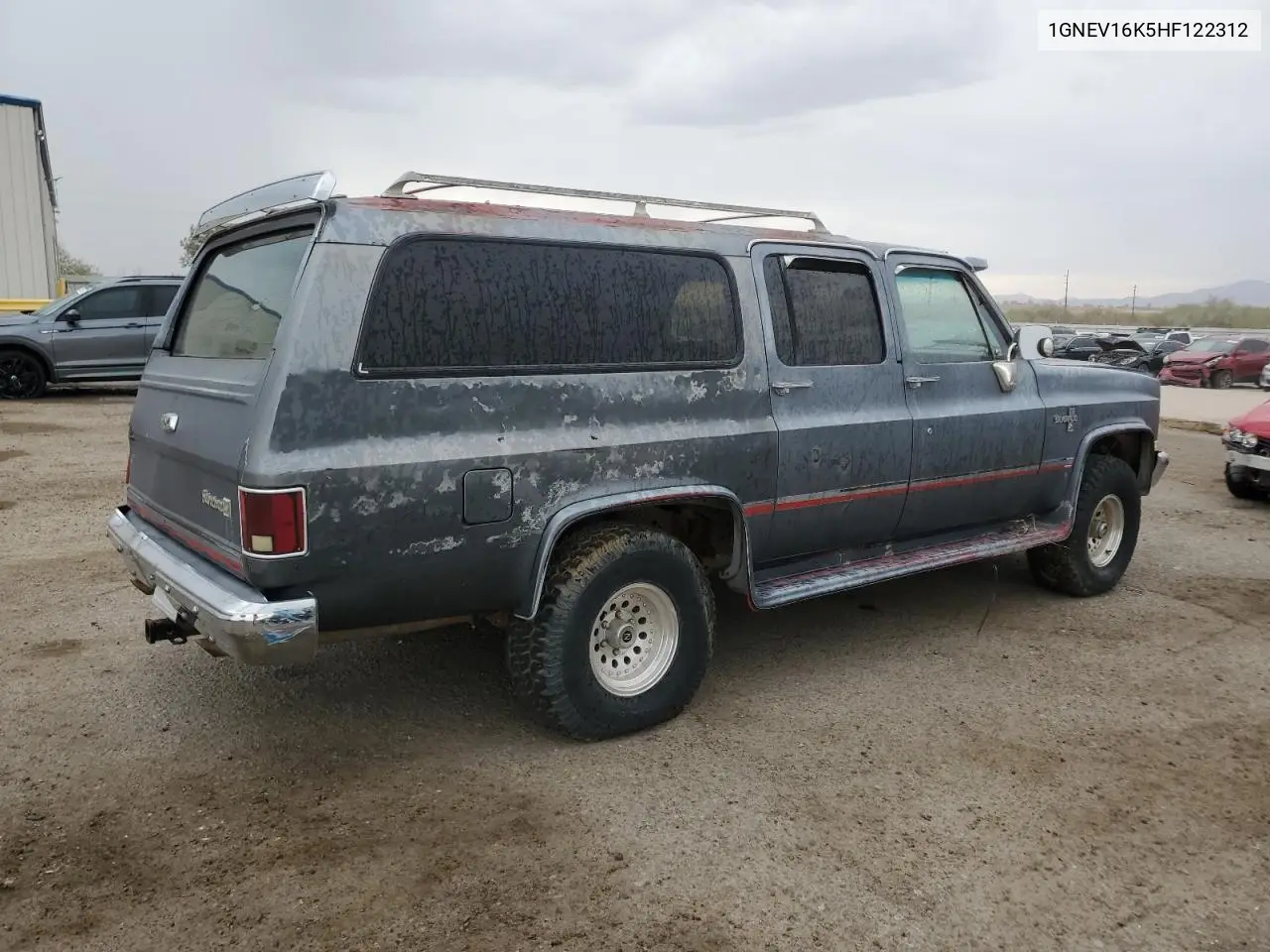 1987 Chevrolet Suburban V10 VIN: 1GNEV16K5HF122312 Lot: 63189075