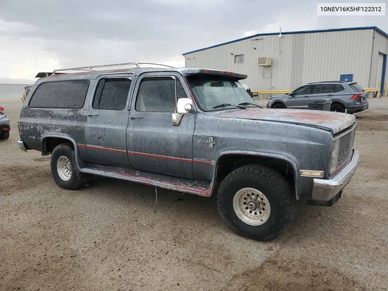 1987 Chevrolet Suburban V10 VIN: 1GNEV16K5HF122312 Lot: 63189075