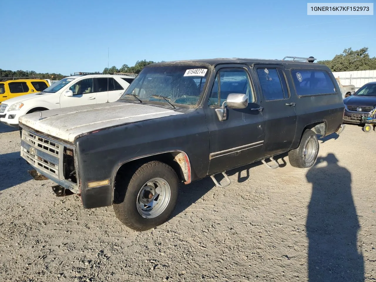 1989 Chevrolet Suburban R1500 VIN: 1GNER16K7KF152973 Lot: 61548274