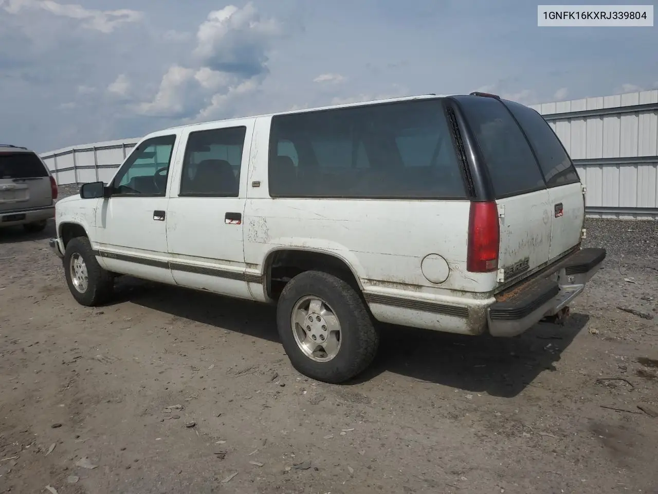 1994 Chevrolet Suburban K1500 VIN: 1GNFK16KXRJ339804 Lot: 61027835