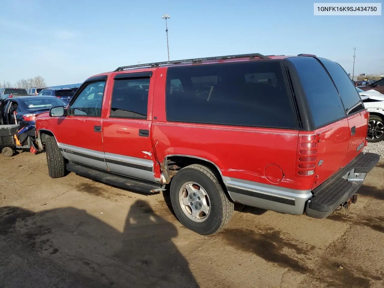 1995 Chevrolet Suburban K1500 VIN: 1GNFK16K9SJ434750 Lot: 54223075