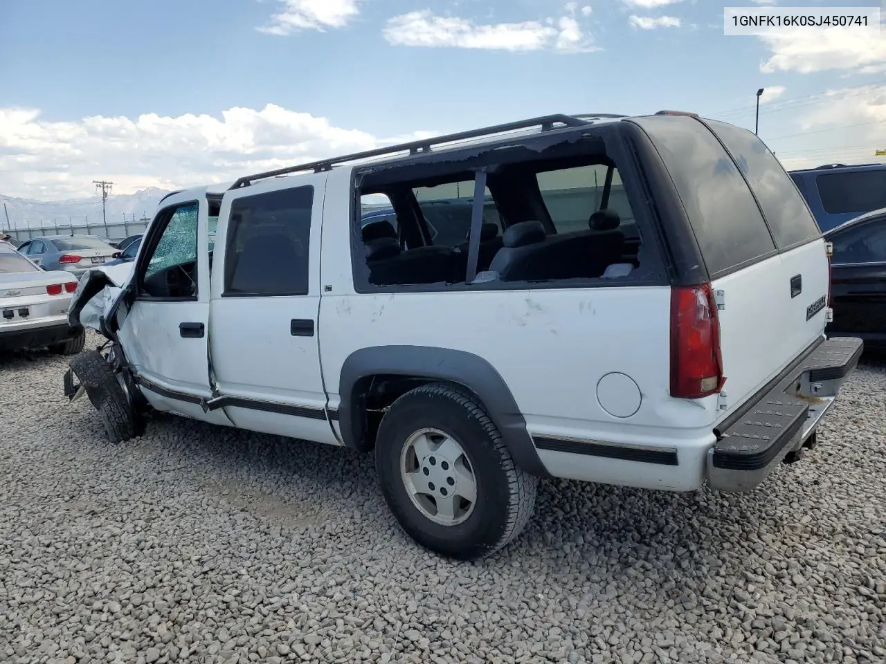 1995 Chevrolet Suburban K1500 VIN: 1GNFK16K0SJ450741 Lot: 62776695