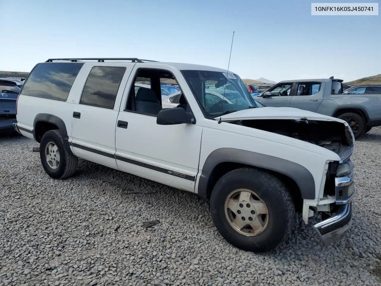 1995 Chevrolet Suburban K1500 VIN: 1GNFK16K0SJ450741 Lot: 62776695