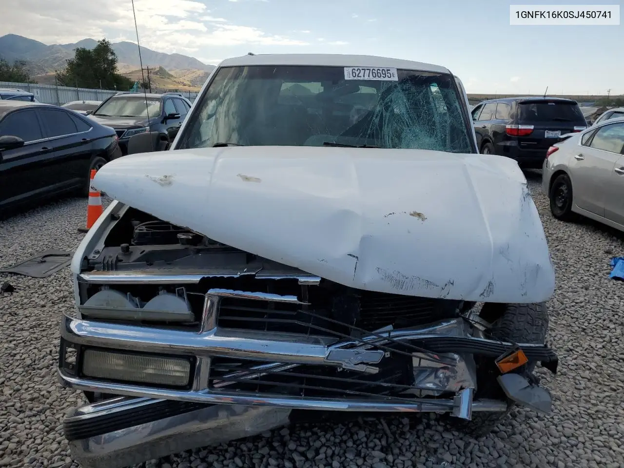1995 Chevrolet Suburban K1500 VIN: 1GNFK16K0SJ450741 Lot: 62776695