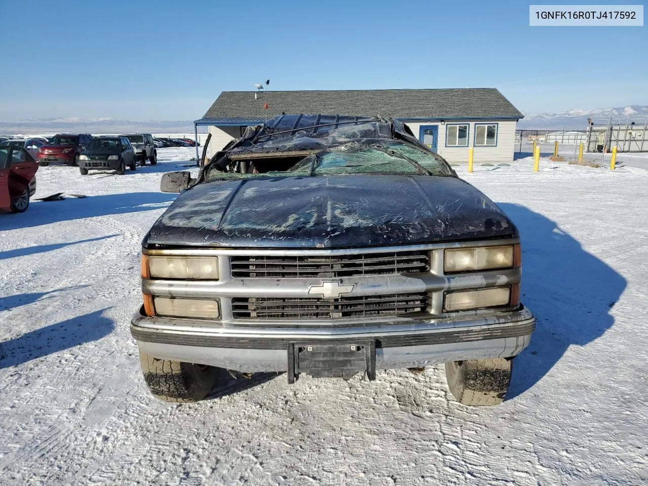 1996 Chevrolet Suburban K1500 VIN: 1GNFK16R0TJ417592 Lot: 42424015