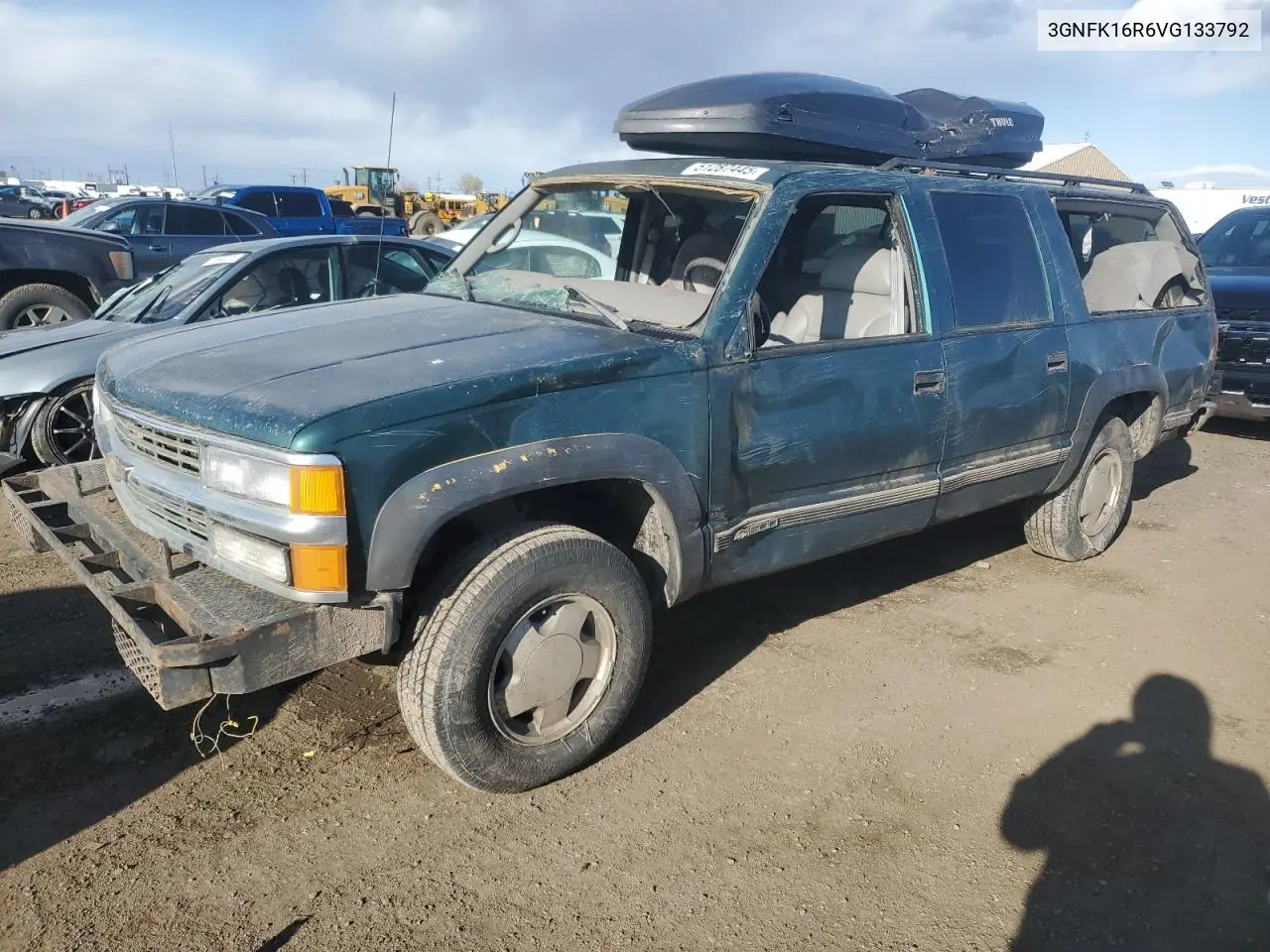 1997 Chevrolet Suburban K1500 VIN: 3GNFK16R6VG133792 Lot: 51287445