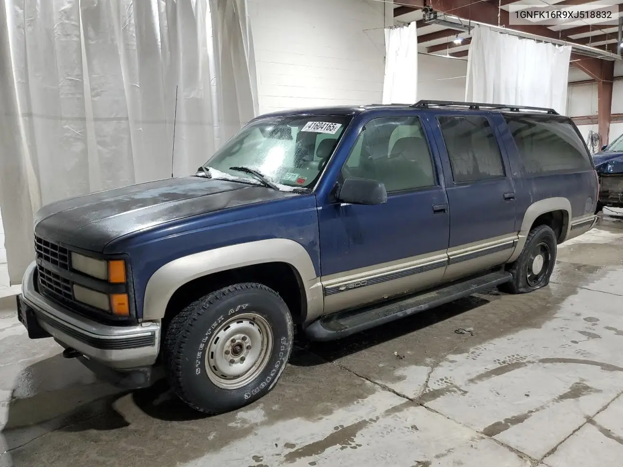 1999 Chevrolet Suburban K1500 VIN: 1GNFK16R9XJ518832 Lot: 41604165