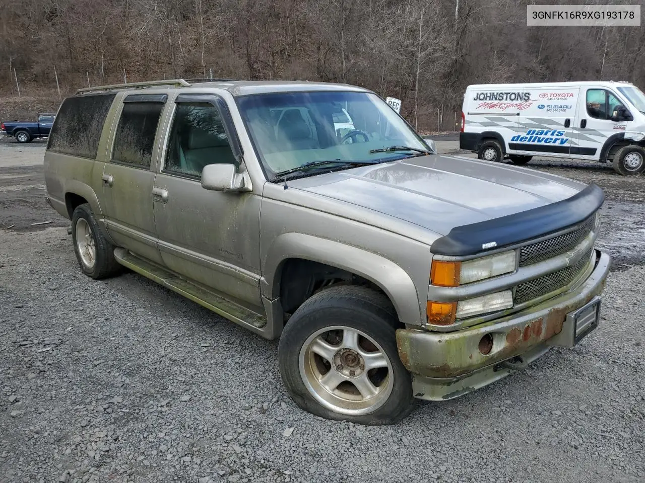 1999 Chevrolet Suburban K1500 VIN: 3GNFK16R9XG193178 Lot: 50810715