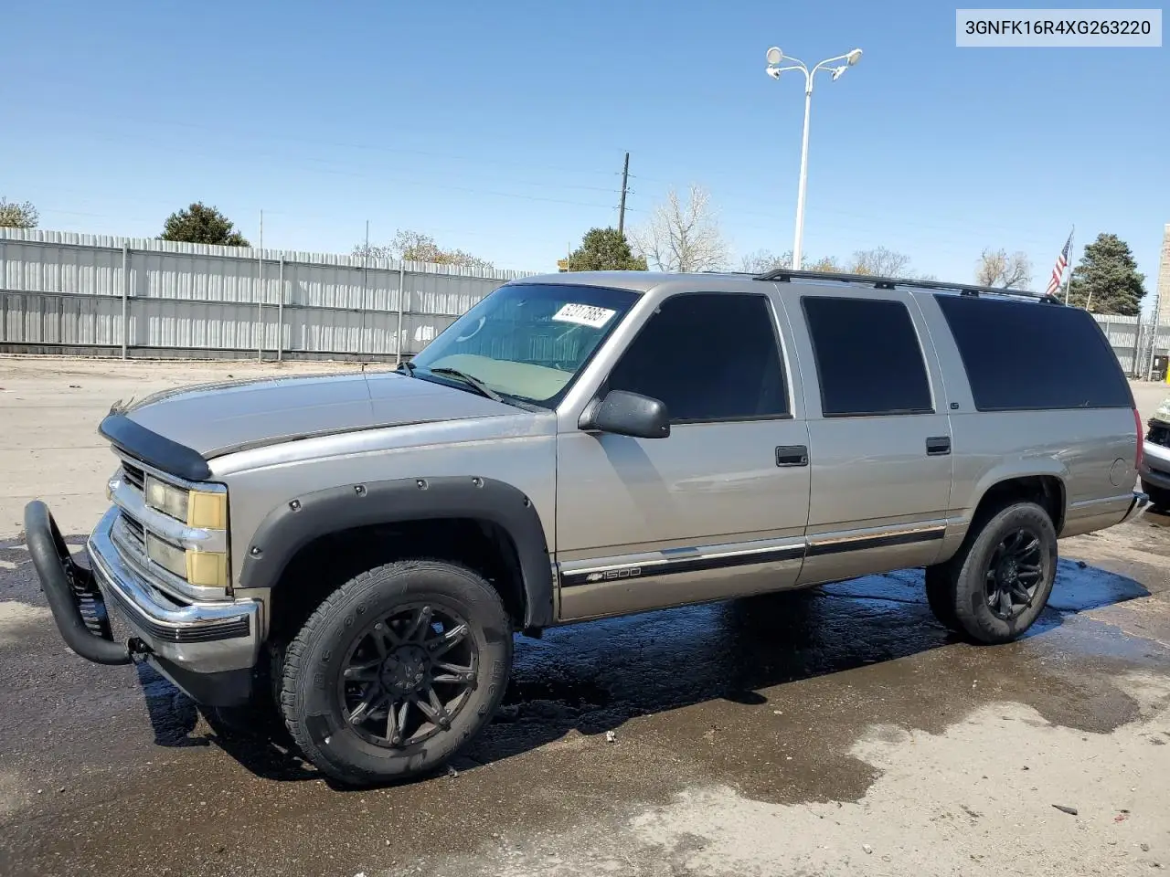 1999 Chevrolet Suburban K1500 VIN: 3GNFK16R4XG263220 Lot: 52317885