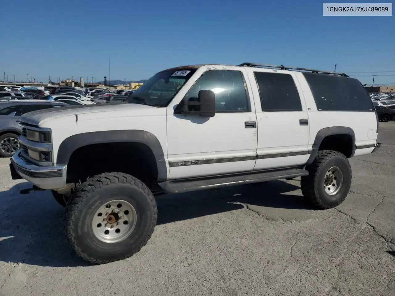 1999 Chevrolet Suburban K2500 VIN: 1GNGK26J7XJ489089 Lot: 55211905