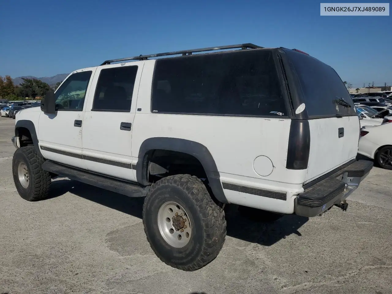 1999 Chevrolet Suburban K2500 VIN: 1GNGK26J7XJ489089 Lot: 55211905