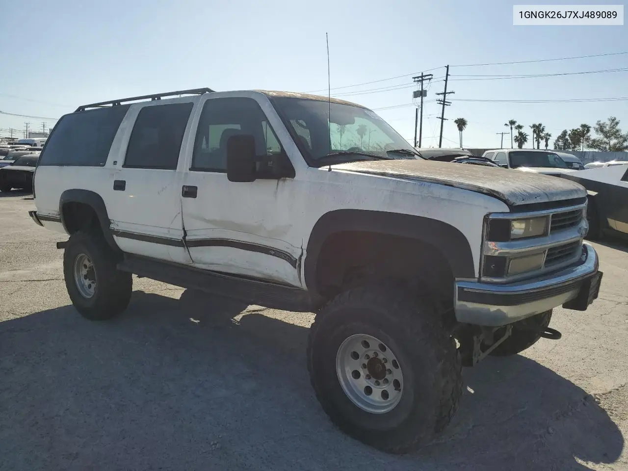 1999 Chevrolet Suburban K2500 VIN: 1GNGK26J7XJ489089 Lot: 55211905