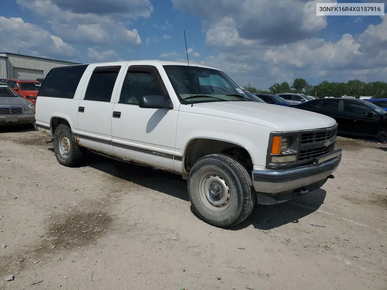 1999 Chevrolet Suburban K1500 VIN: 3GNFK16R4XG157916 Lot: 56117335