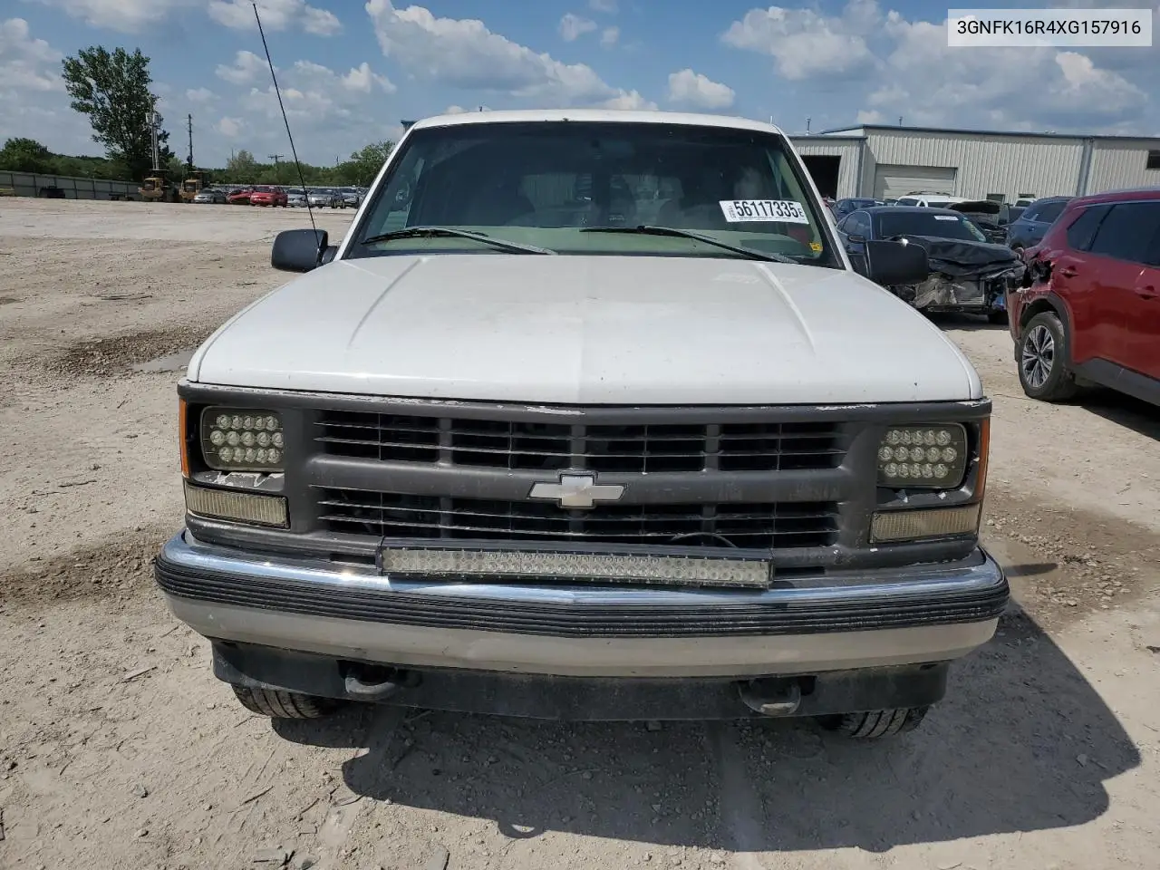 1999 Chevrolet Suburban K1500 VIN: 3GNFK16R4XG157916 Lot: 56117335