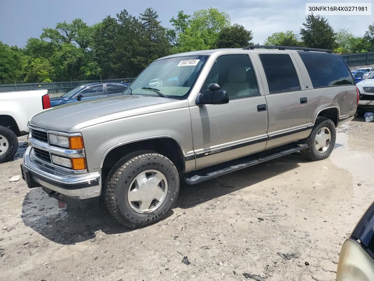 1999 Chevrolet Suburban K1500 VIN: 3GNFK16R4XG271981 Lot: 56621605
