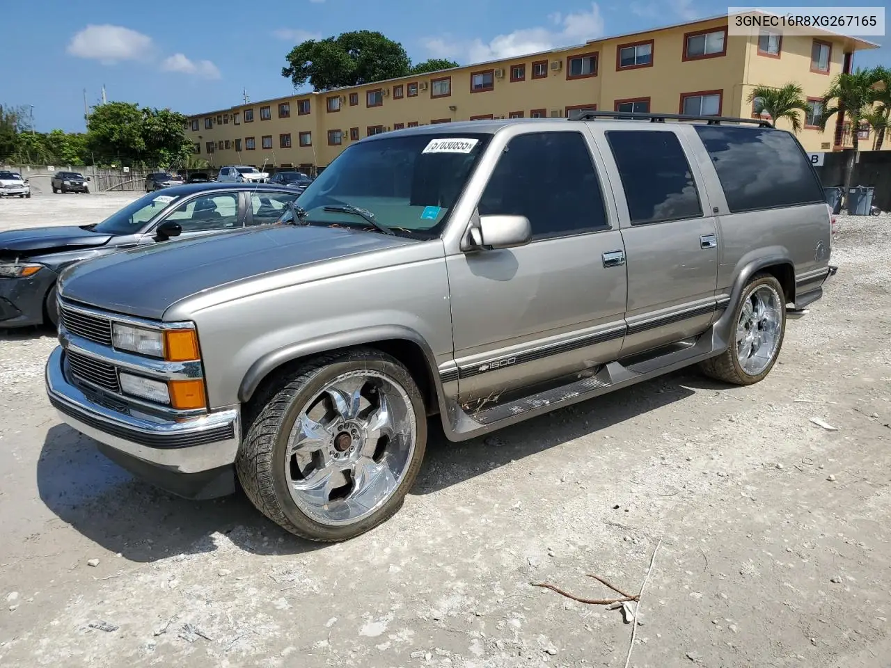 1999 Chevrolet Suburban C1500 VIN: 3GNEC16R8XG267165 Lot: 57030855