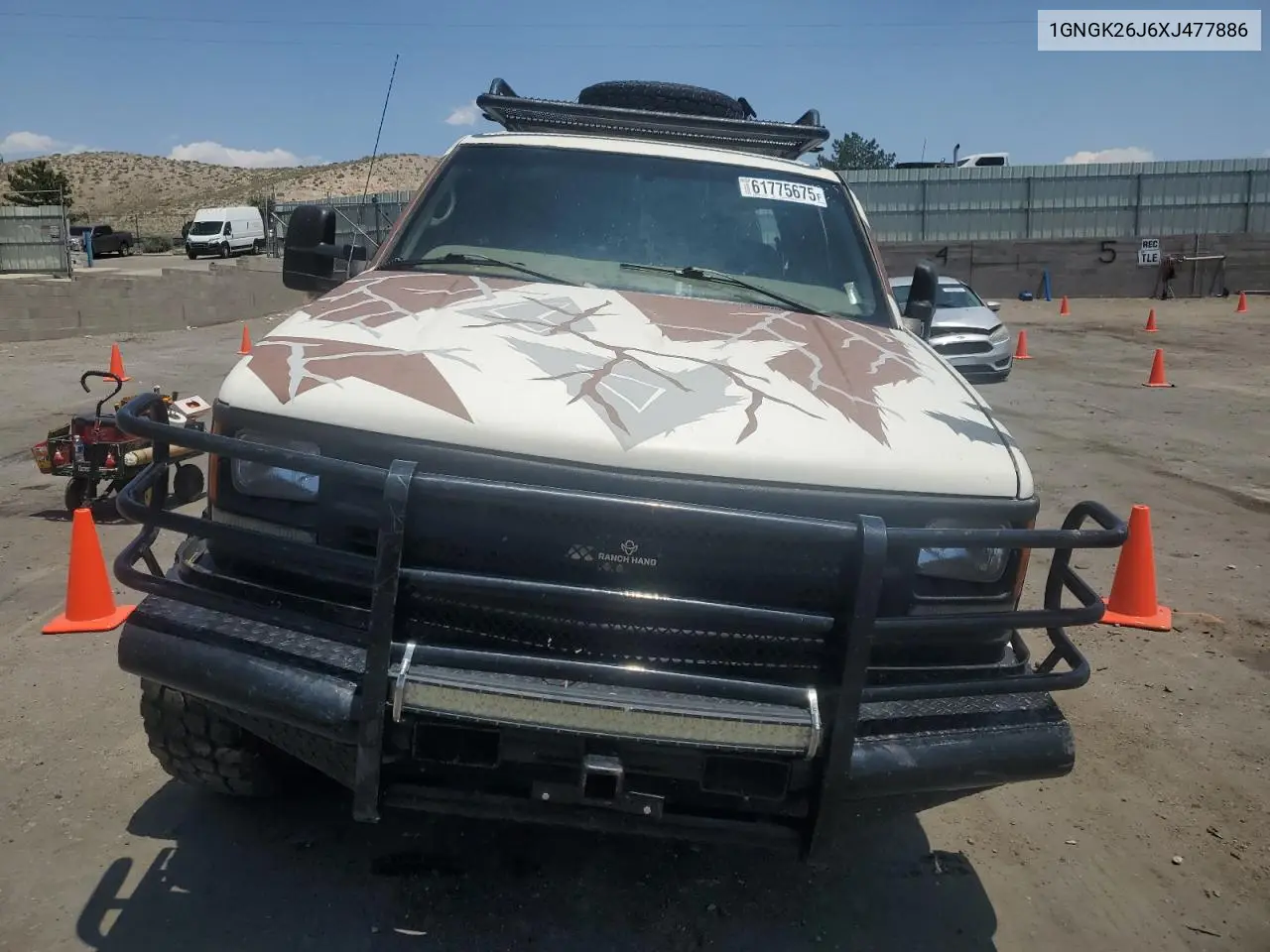 1999 Chevrolet Suburban K2500 VIN: 1GNGK26J6XJ477886 Lot: 61775675