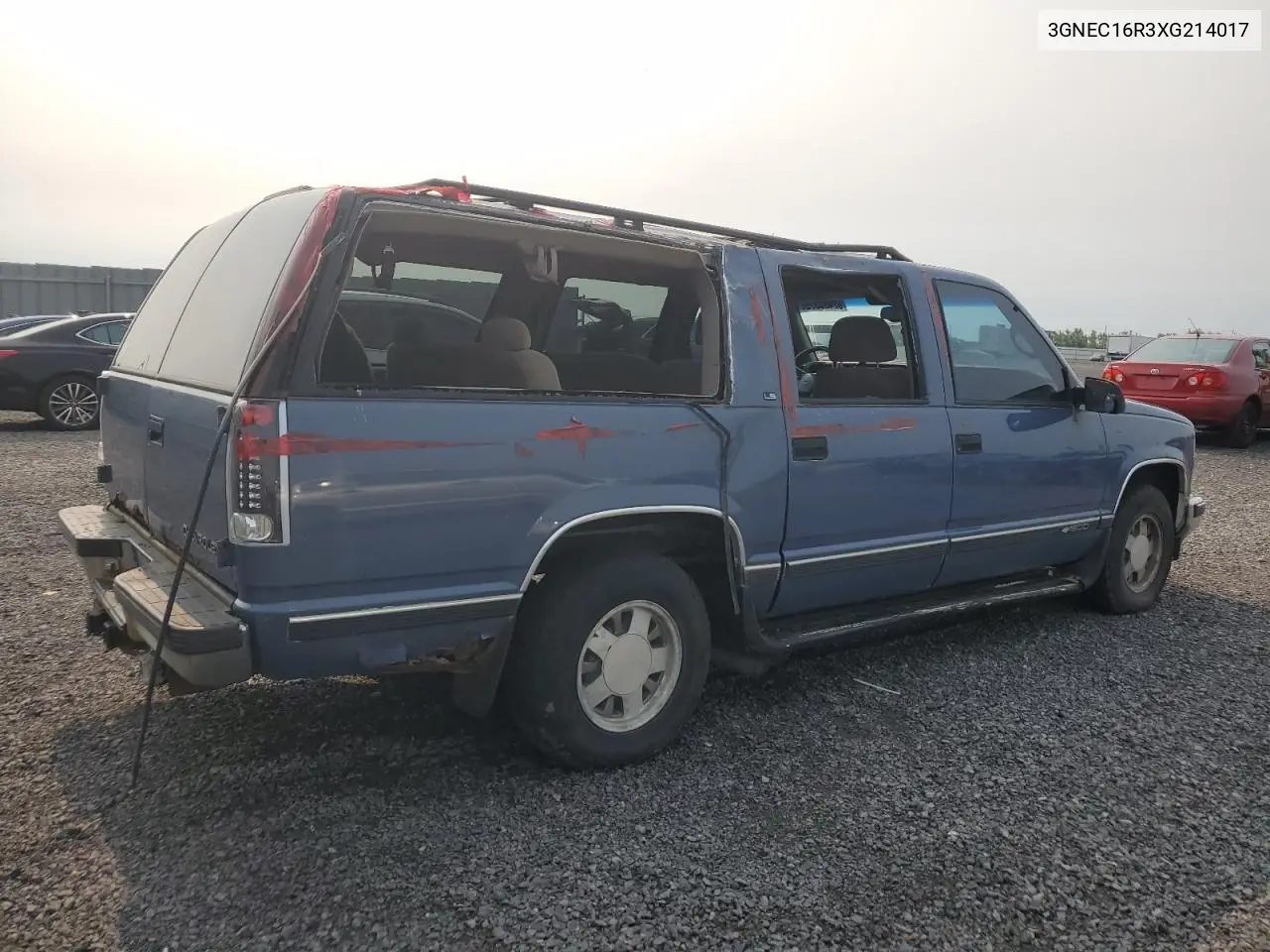 1999 Chevrolet Suburban C1500 VIN: 3GNEC16R3XG214017 Lot: 62480375