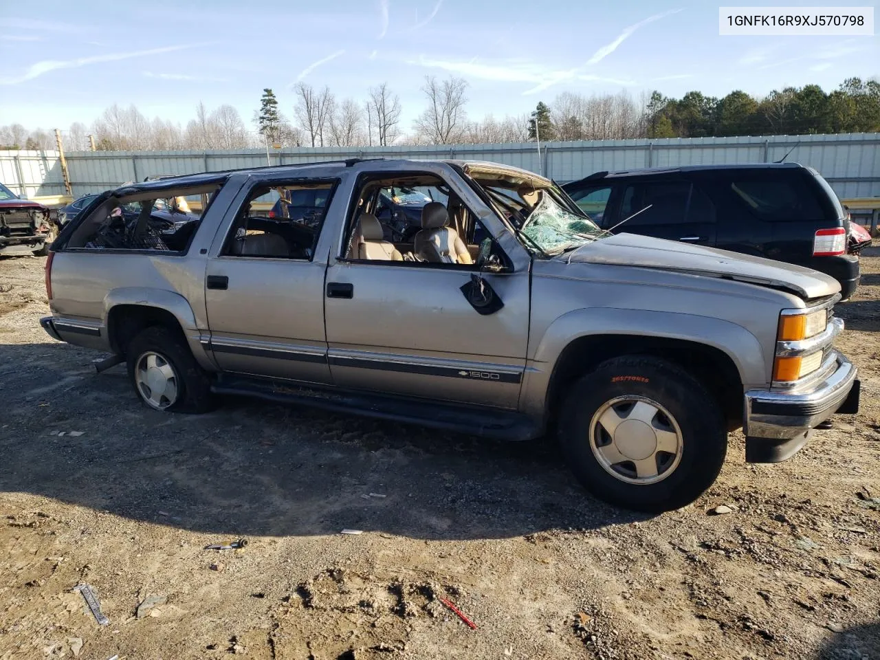 1999 Chevrolet Suburban K1500 VIN: 1GNFK16R9XJ570798 Lot: 84502844