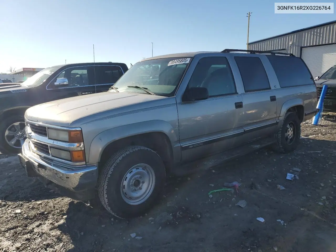1999 Chevrolet Suburban K1500 VIN: 3GNFK16R2XG226764 Lot: 88495805