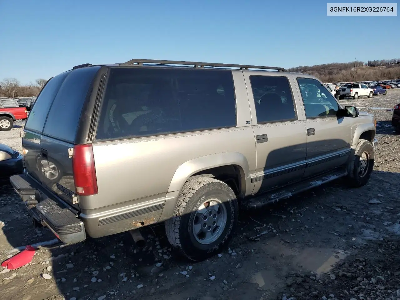 1999 Chevrolet Suburban K1500 VIN: 3GNFK16R2XG226764 Lot: 88495805