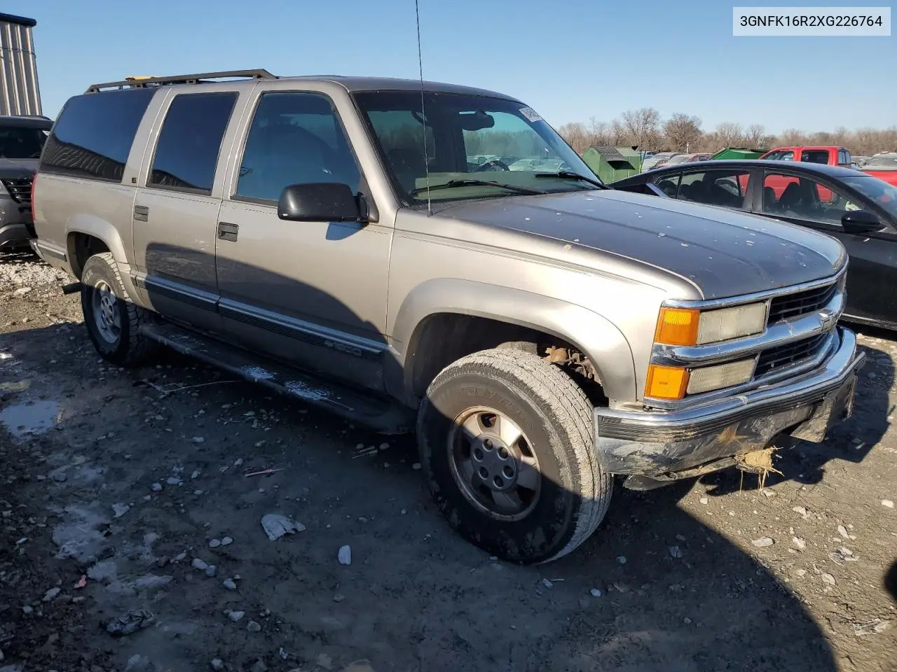 1999 Chevrolet Suburban K1500 VIN: 3GNFK16R2XG226764 Lot: 88495805