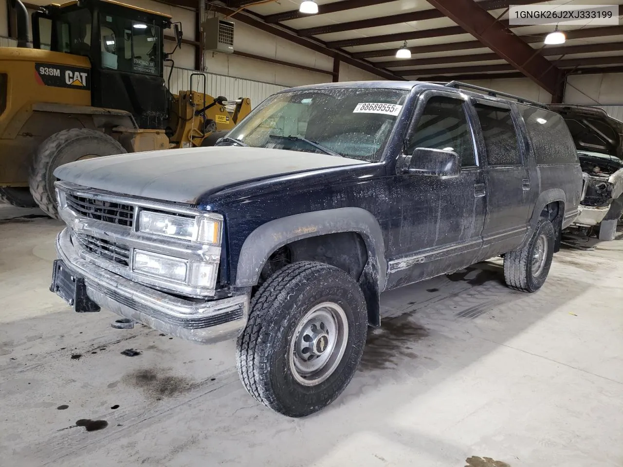 1999 Chevrolet Suburban K2500 VIN: 1GNGK26J2XJ333199 Lot: 88689555
