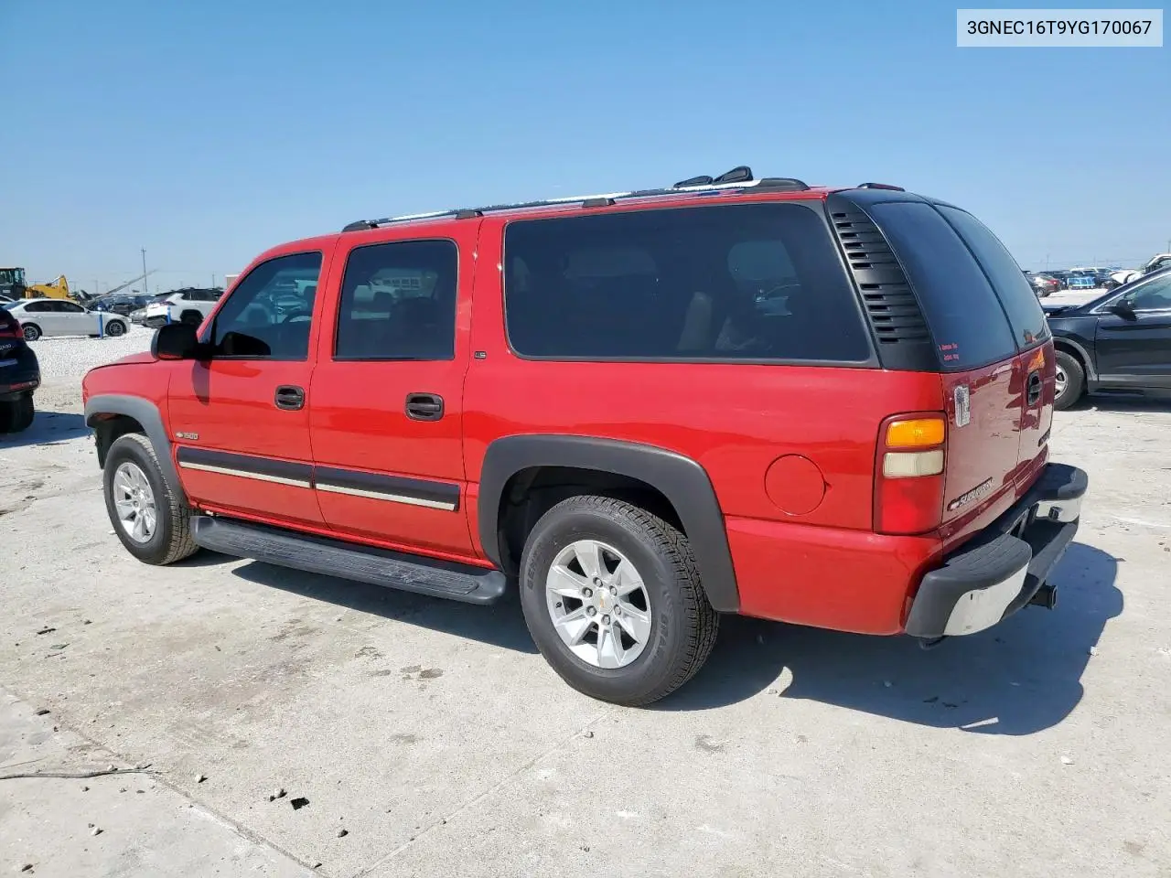 2000 Chevrolet Suburban C1500 VIN: 3GNEC16T9YG170067 Lot: 56919185