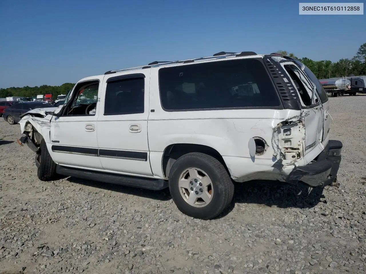 2001 Chevrolet Suburban C1500 VIN: 3GNEC16T61G112858 Lot: 53369565
