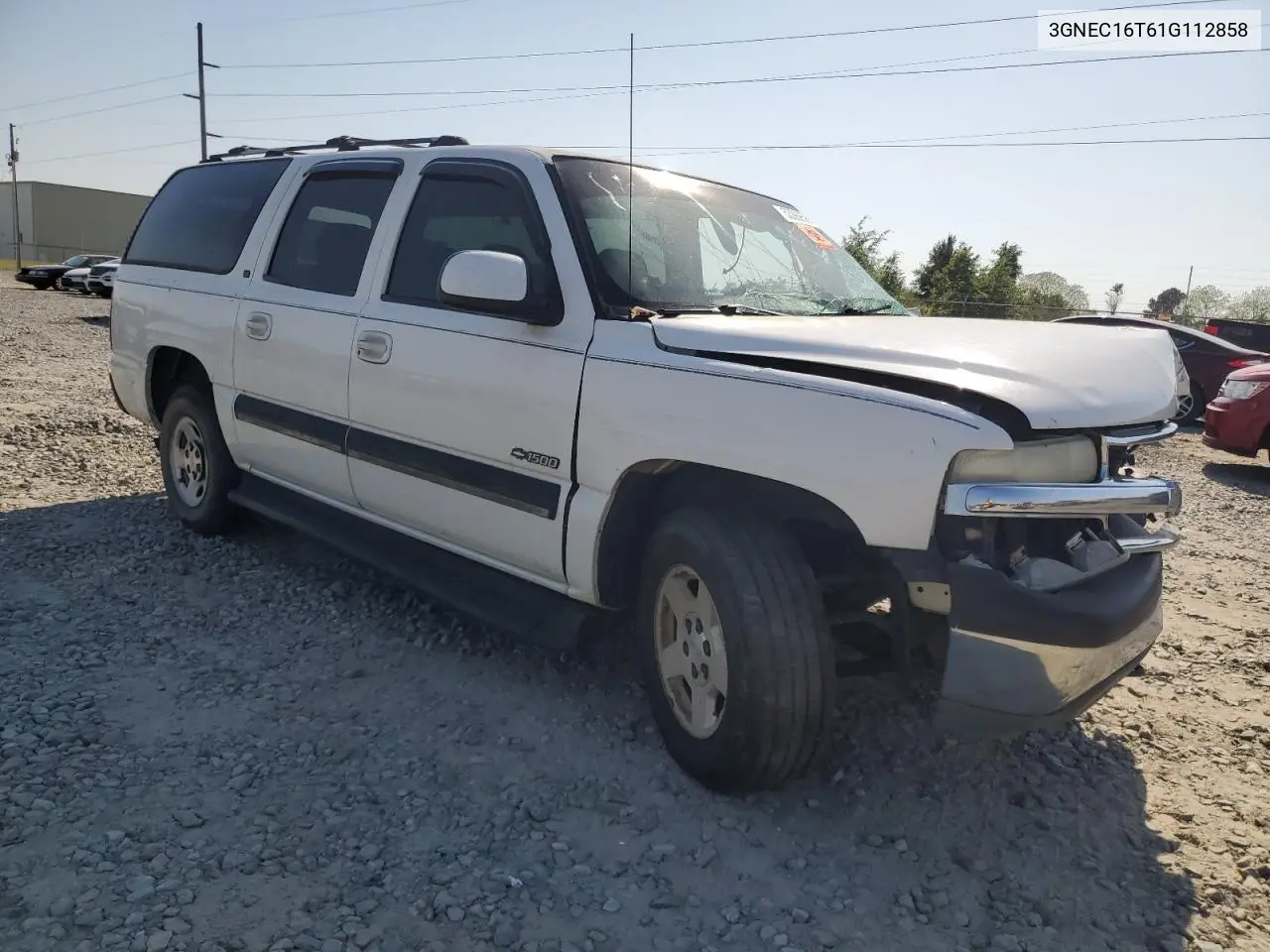 2001 Chevrolet Suburban C1500 VIN: 3GNEC16T61G112858 Lot: 53369565