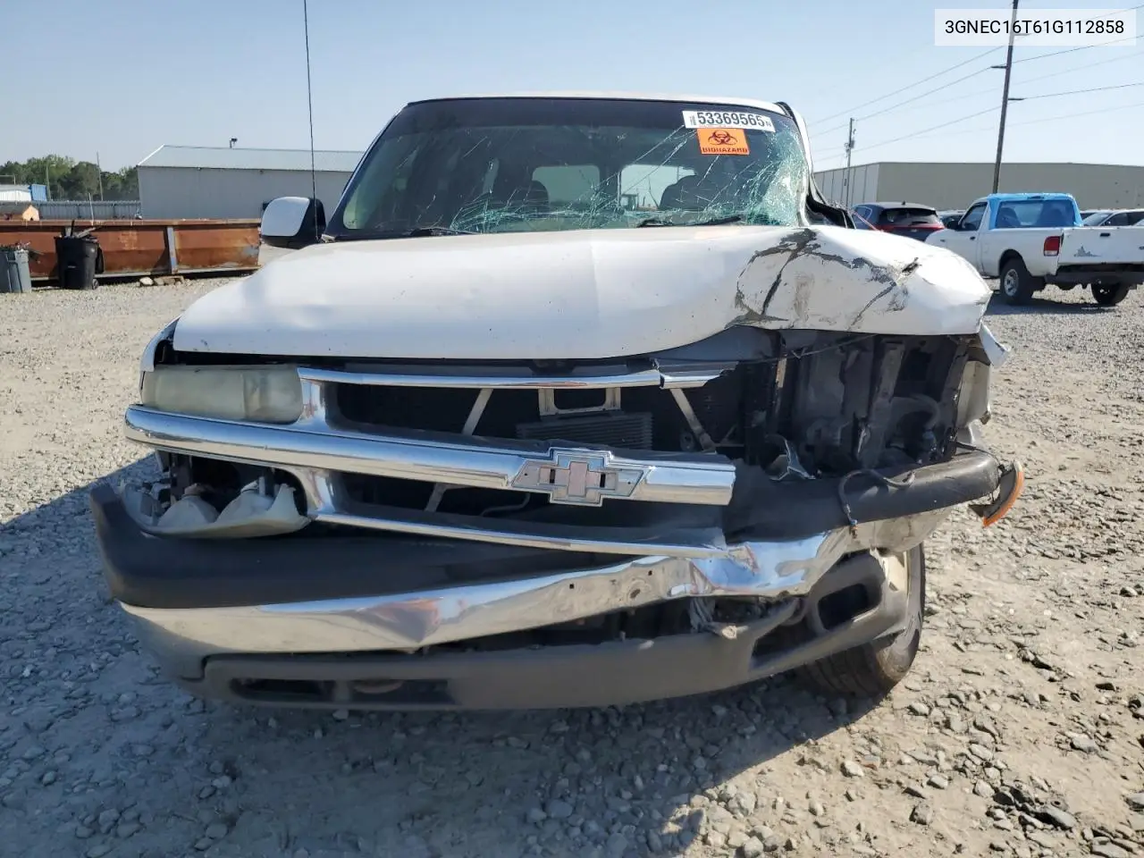 2001 Chevrolet Suburban C1500 VIN: 3GNEC16T61G112858 Lot: 53369565