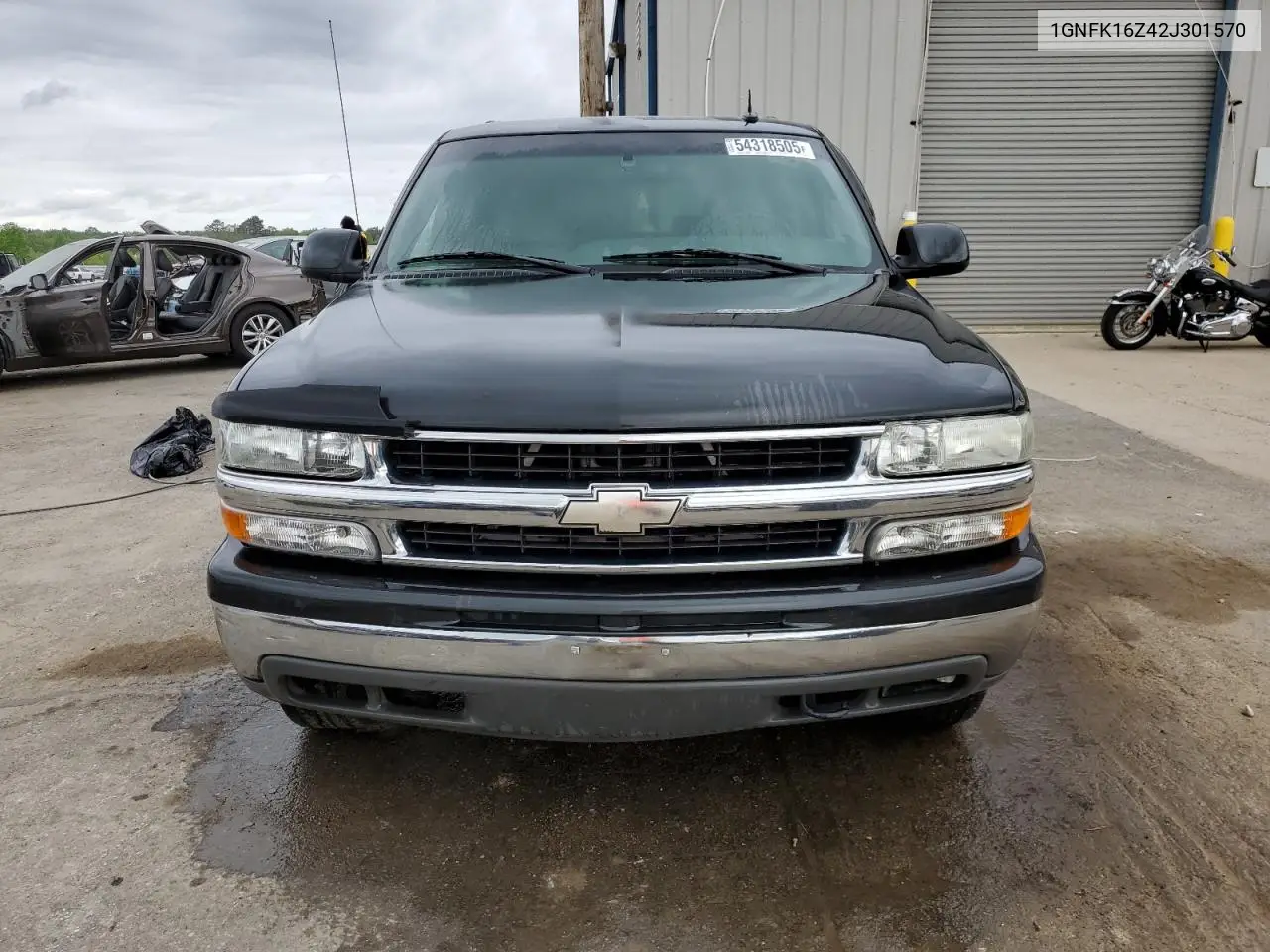 2002 Chevrolet Suburban K1500 VIN: 1GNFK16Z42J301570 Lot: 54318505