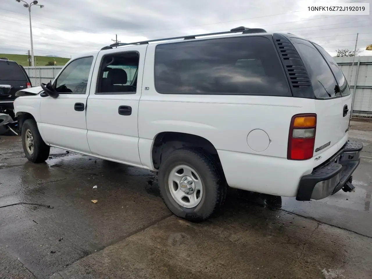 2002 Chevrolet Suburban K1500 VIN: 1GNFK16Z72J192019 Lot: 56160095
