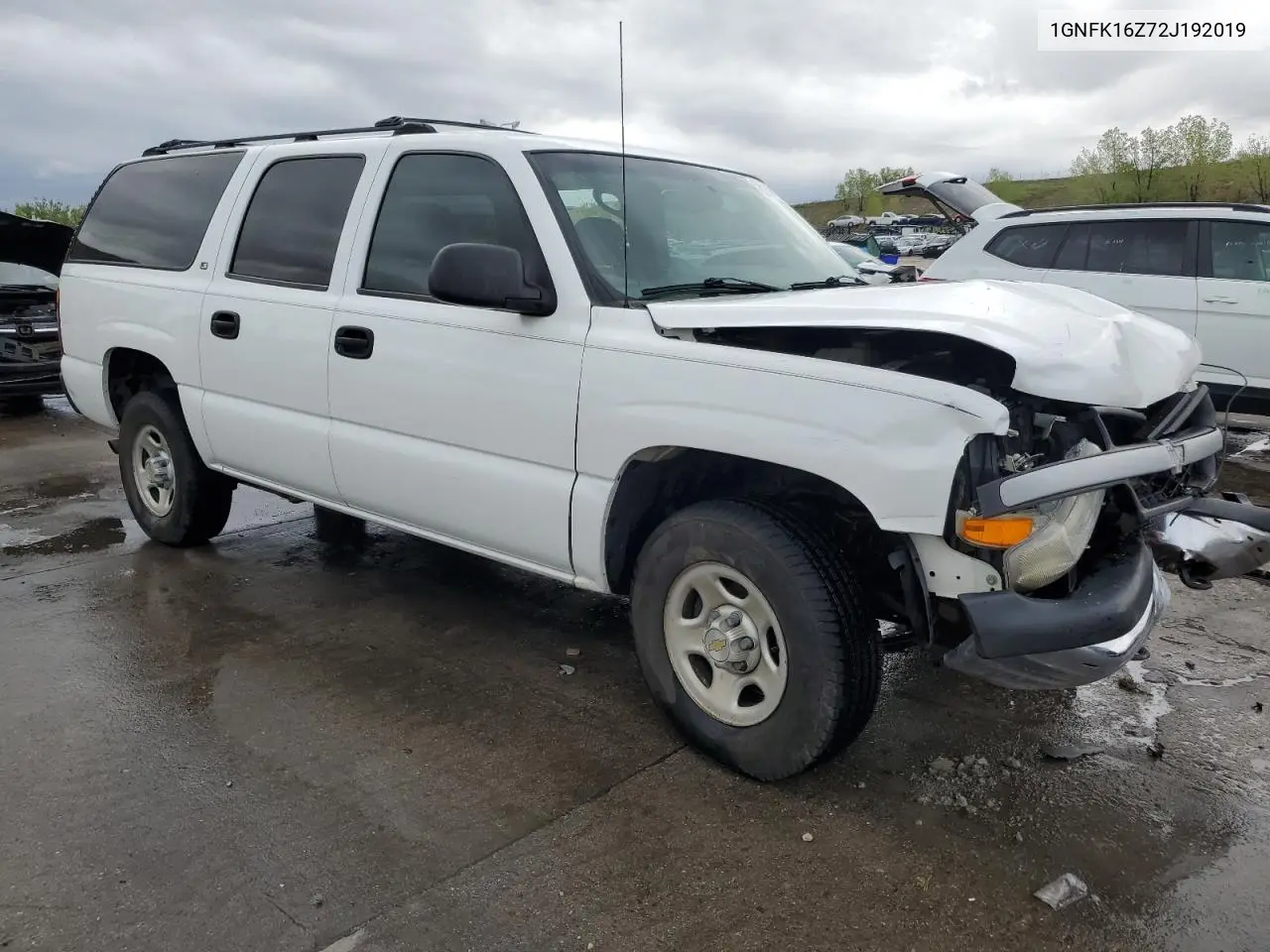 2002 Chevrolet Suburban K1500 VIN: 1GNFK16Z72J192019 Lot: 56160095