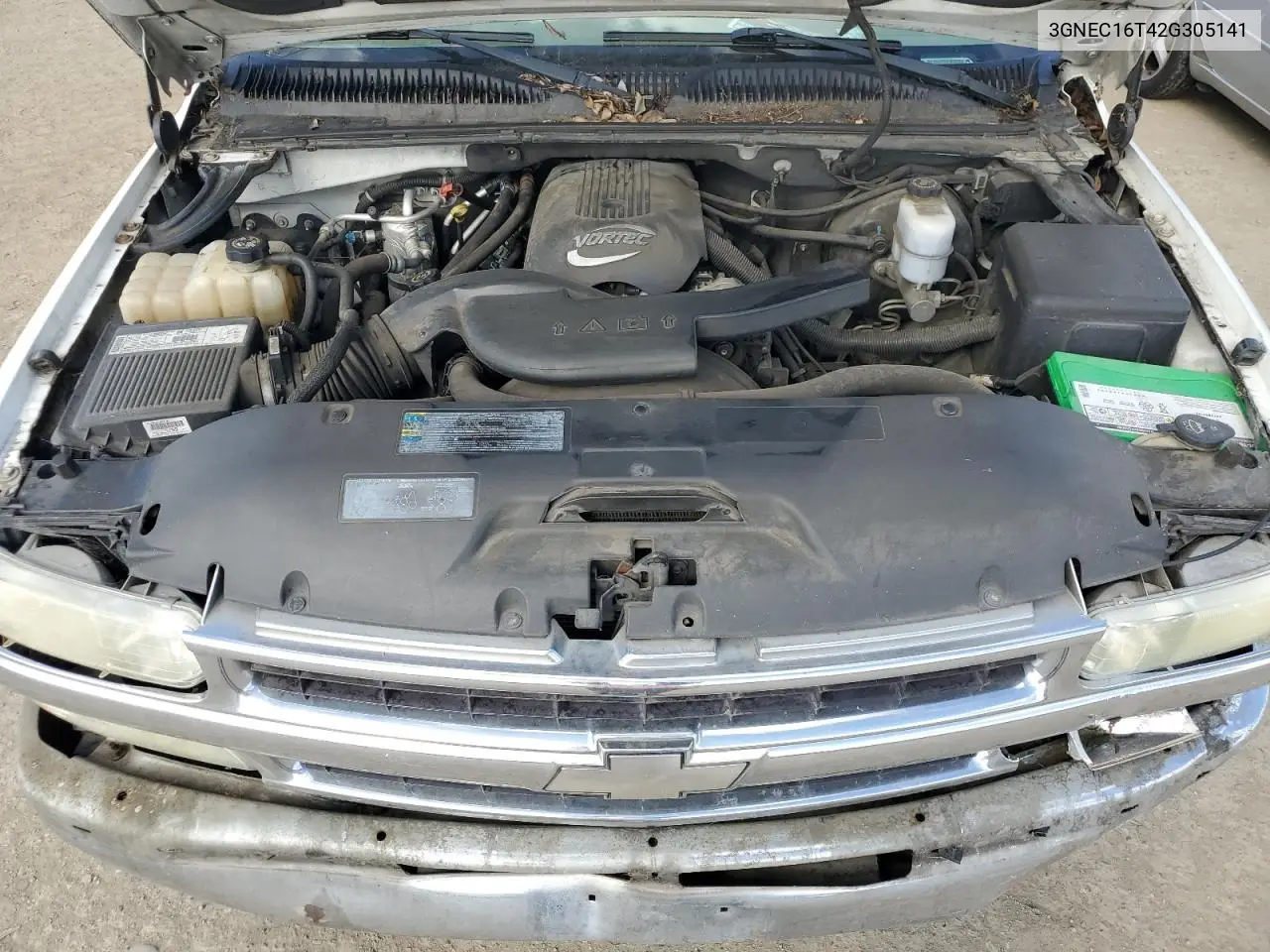 2002 Chevrolet Suburban C1500 VIN: 3GNEC16T42G305141 Lot: 56426805
