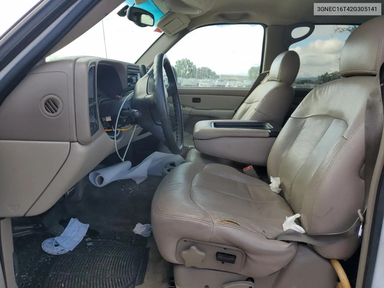 2002 Chevrolet Suburban C1500 VIN: 3GNEC16T42G305141 Lot: 56426805