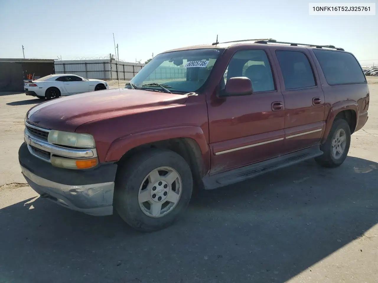 2002 Chevrolet Suburban K1500 VIN: 1GNFK16T52J325761 Lot: 60925735