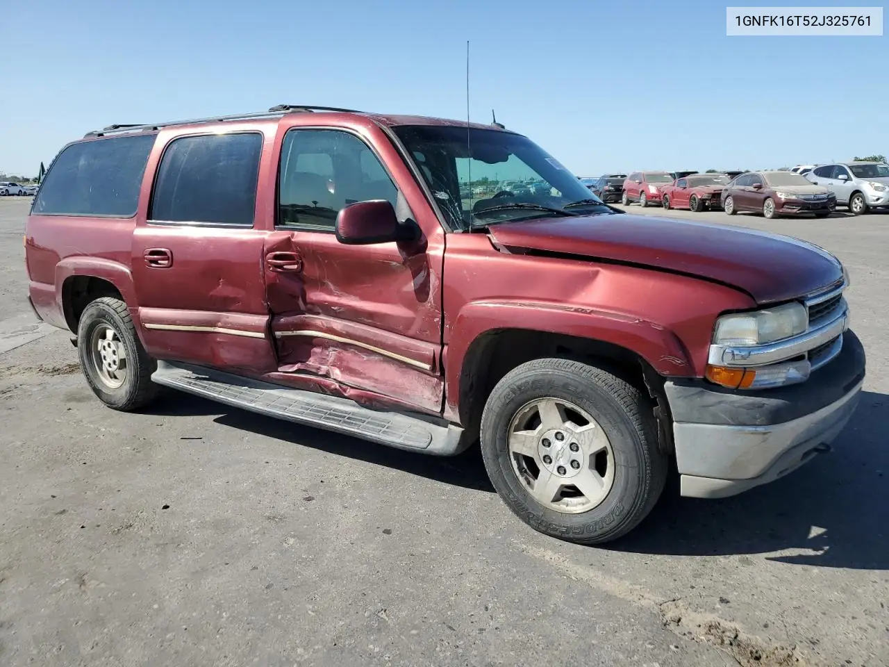 2002 Chevrolet Suburban K1500 VIN: 1GNFK16T52J325761 Lot: 60925735