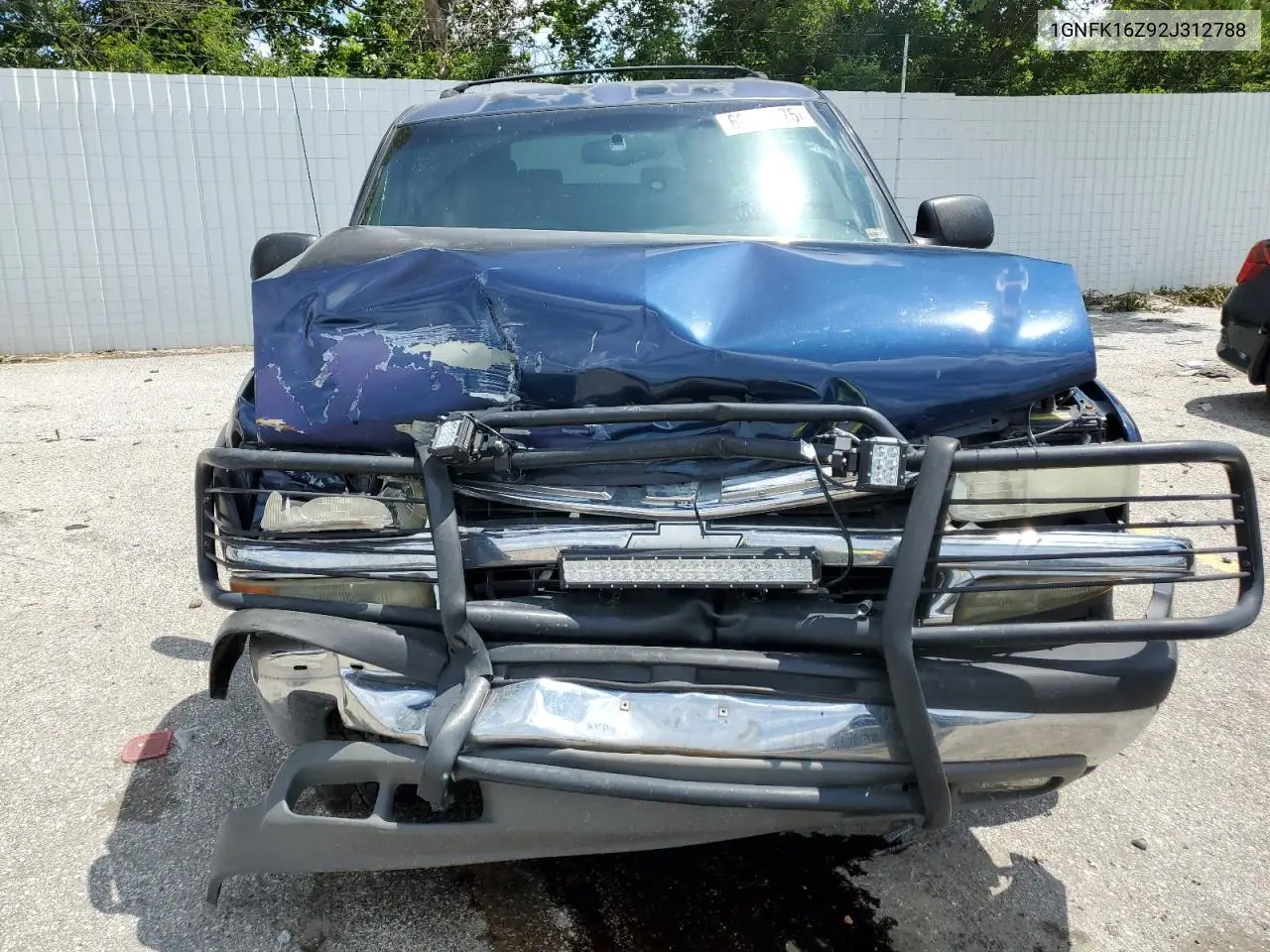 2002 Chevrolet Suburban K1500 VIN: 1GNFK16Z92J312788 Lot: 62115475