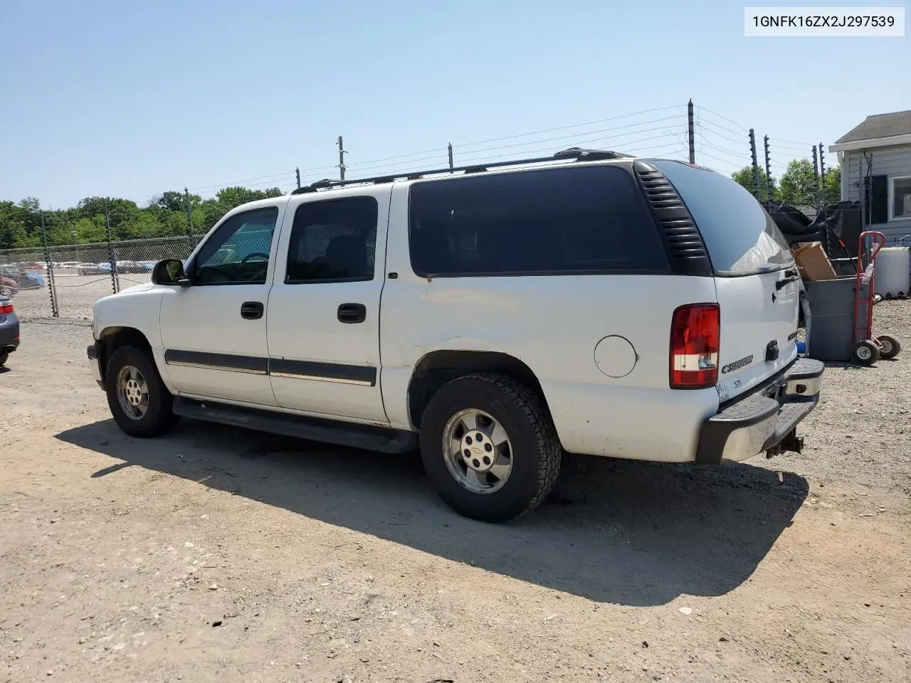 2002 Chevrolet Suburban K1500 VIN: 1GNFK16ZX2J297539 Lot: 62850715